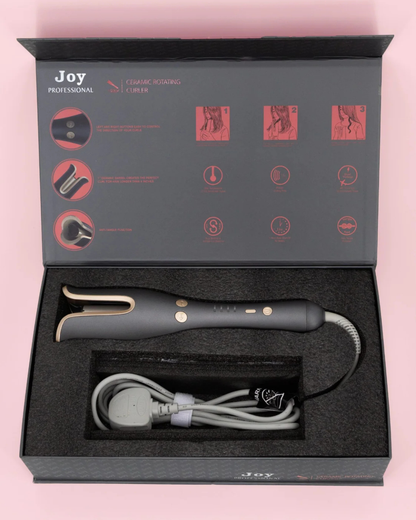JOY Hair Curler – Smooth & Shiny Curls | تجعيدات ناعمة ولامعة مع JOY