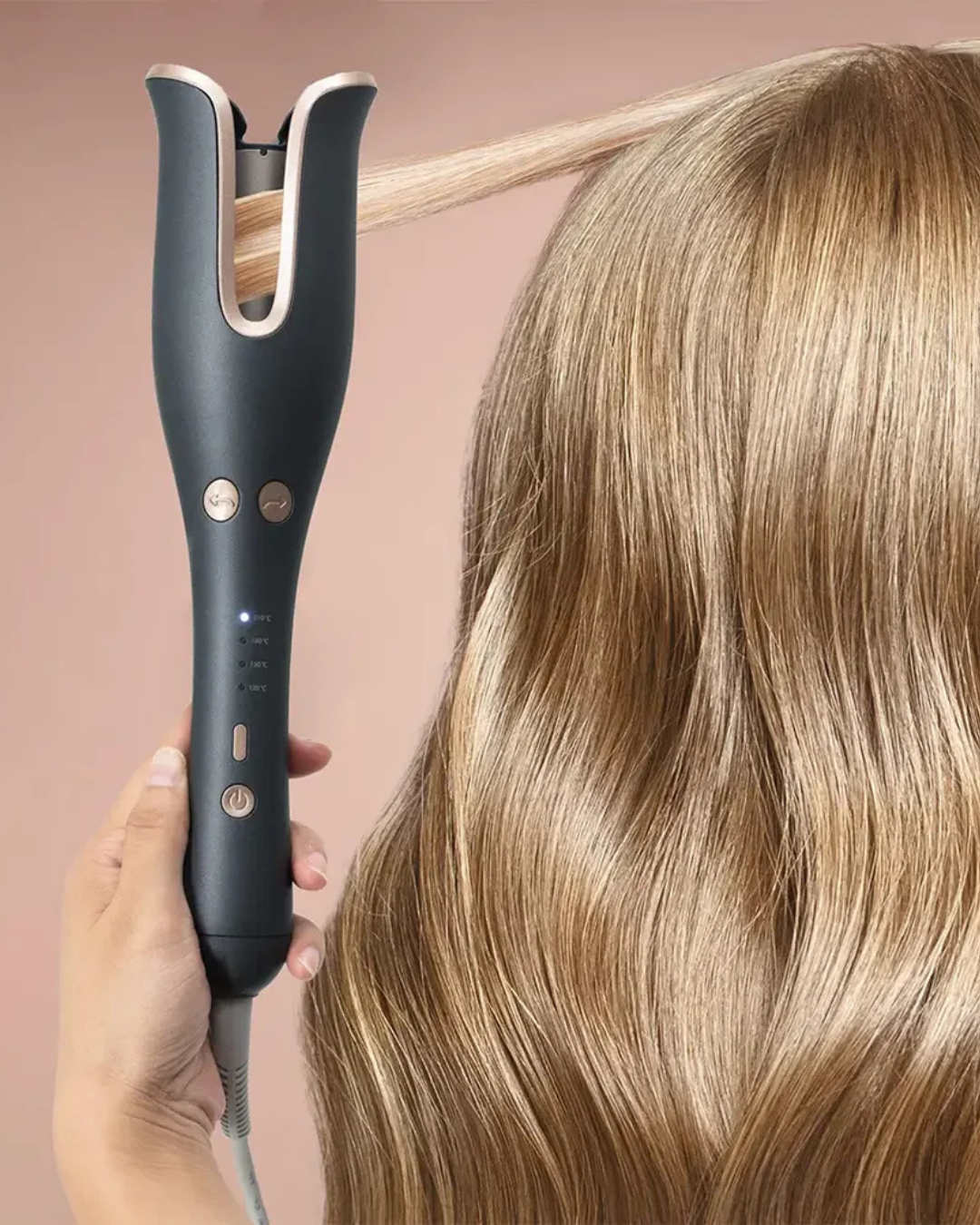 JOY Hair Curler – Smooth & Shiny Curls | تجعيدات ناعمة ولامعة مع JOY